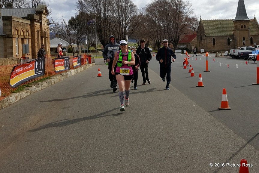 Finishing photo. The feeling you have when you have full support of your family.